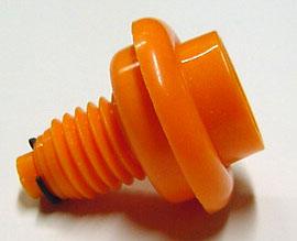 Flipper Button Orange