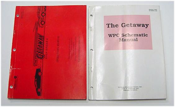 The Getaway High Speed 2 Game Manual & Schematic Manual Original (Used)