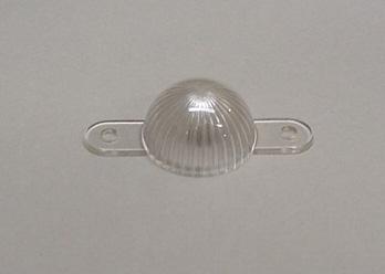 Mini Light Dome With Screw Tabs - Clear