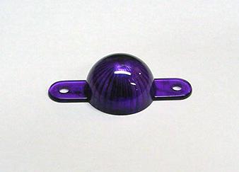 Mini Light Dome With Screw Tabs - Purple (Violet)