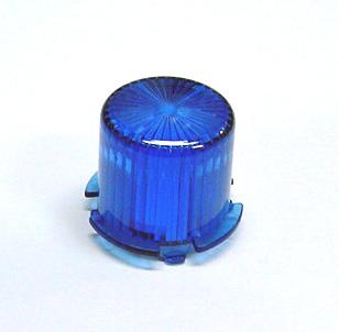Twist On Plastic Light Dome - Blue