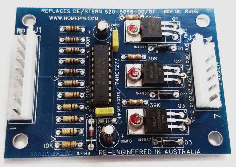 Magnet Auxiliary Driver Board #520-5068-01