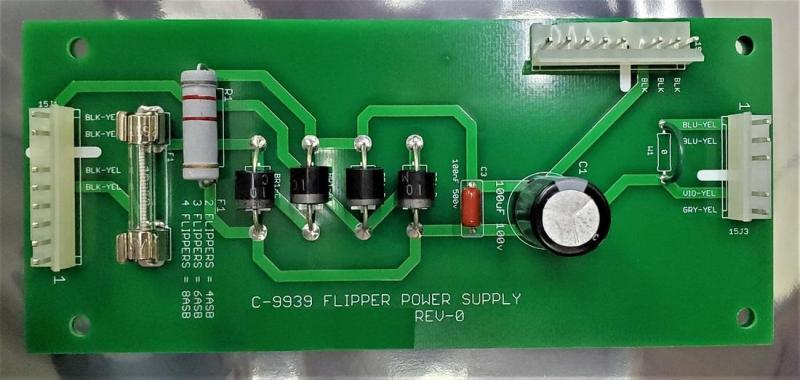 Flipper Power Supply Board #C-9939