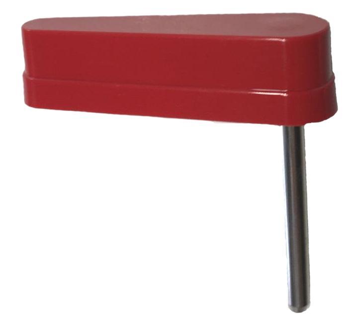 Flipper and Shaft - Red -Bally Pre-1987 #A-3994-4 ^