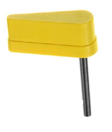Flipper and Shaft 2" Yellow Mini Flipper Bat #515-7191-06