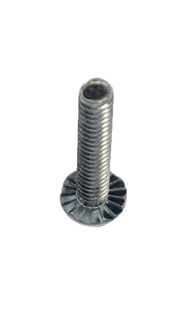 #5-40 x 5/8 " Philips Hex Head Thread Forming Screw With Built-In Serrated Washer