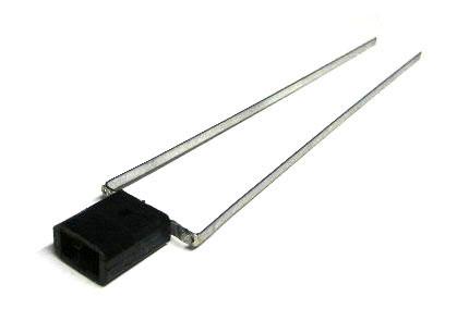 Pop Bumper Lamp Socket with Flat Wire Leads