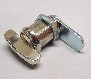 Keyless Thumb Lock 7/8" Coin Door Lock - No More Keys to Loose !
