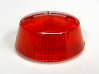 Red Wide Side Deep "Mushroom" Shaped Pop Bumper Cap `