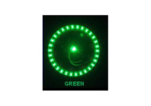 Green BriteRings™ Pop Bumper Lighting