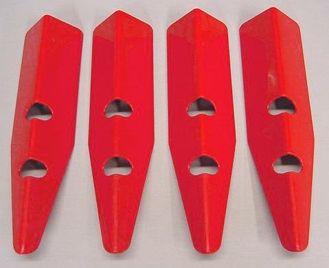Red PinGuard Cabinet Protectors (set of 4)
