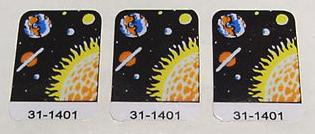 PIN•BOT Drop Target Stickers - Pinbot ^`