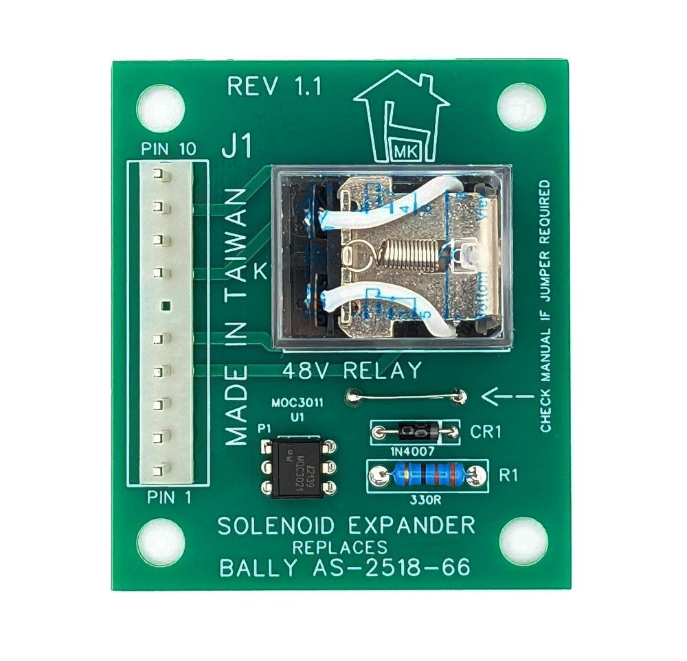 Bally Solenoid Expander board #AS-2518-66