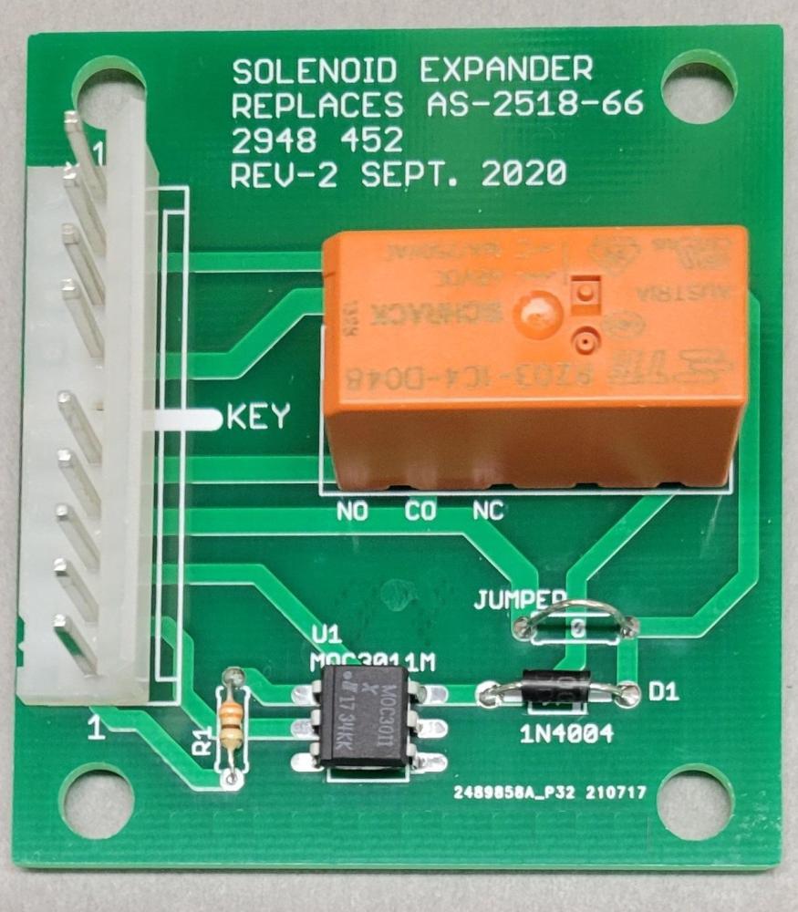 Bally Solenoid Expander board #AS-2518-66