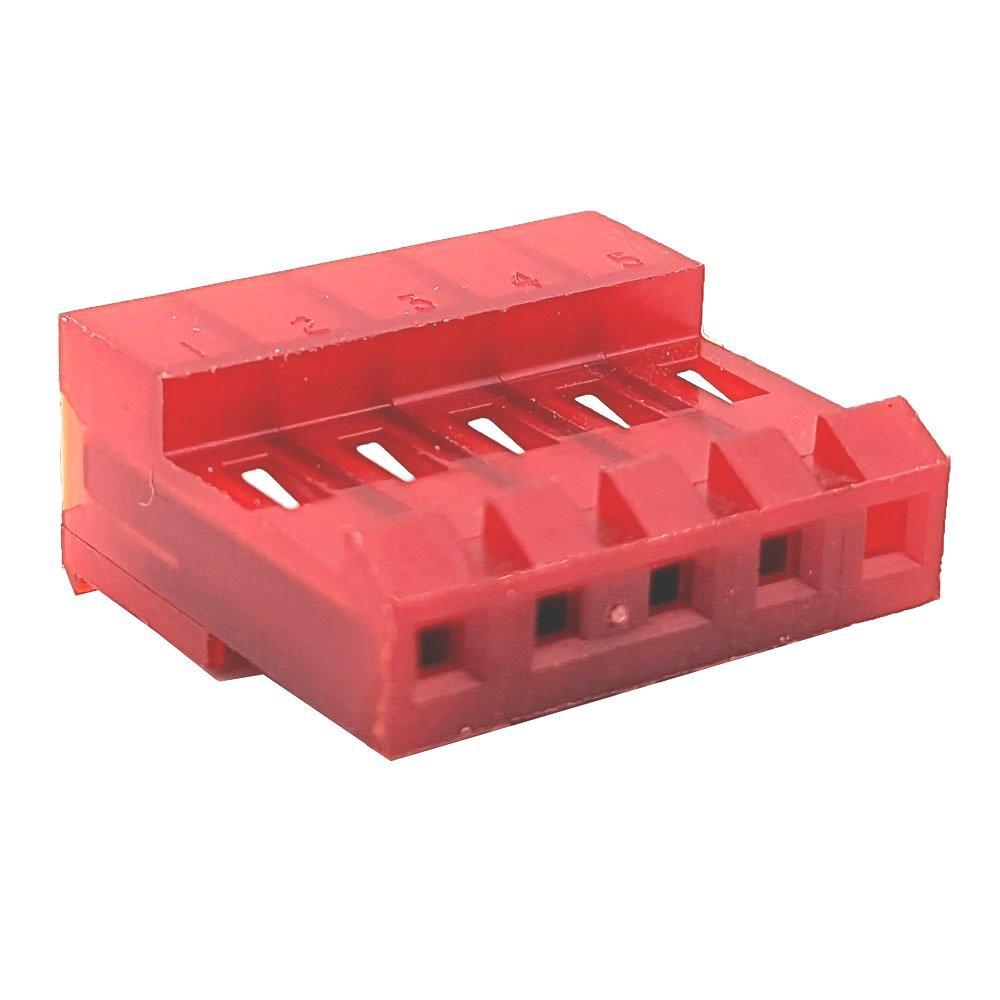 5-Position .156" (3.96mm) IDC Connector for 22 Gauge Wire