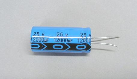 12000uF, 25V  Radial Electrolytic Capacitor ~