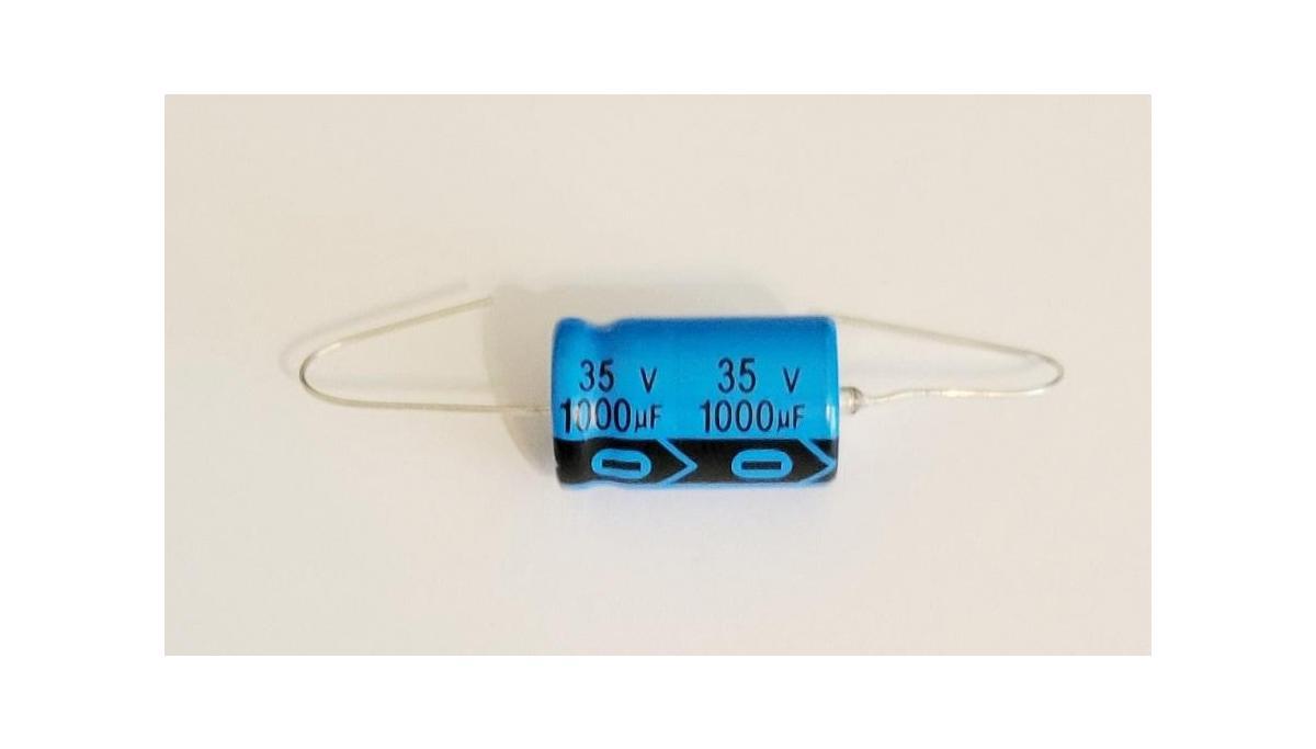 1000uf 35 volt Axial Capacitor ~