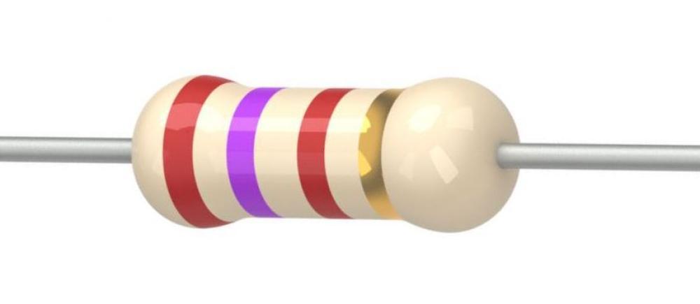 2.7K Ohm, 1/4 Watt, 5% Resistor, Carbon Film ~