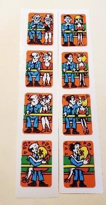 Hurricane Ferris Wheel Decal Set (Set of 8) #31-2-50012-3 `