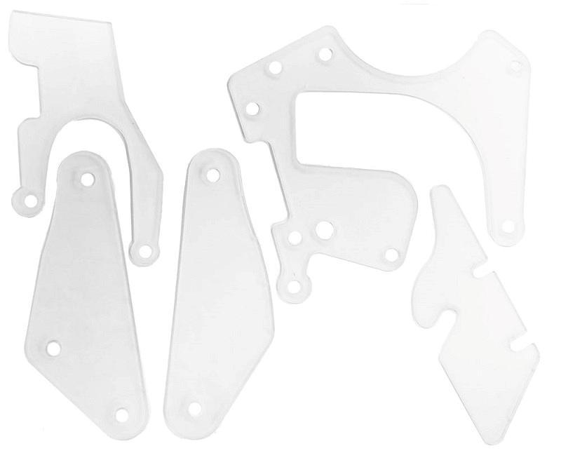 Indiana Jones Clear Plastic Protector Set - Williams