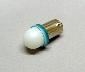Blue 1-SMD-LED #44/47 Bayonet Base Lamp With Frosted Dome - Premium Ghost Buster