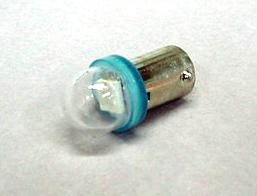 Blue 1-SMD-LED #44/47 Bayonet Base Lamp With Clear Dome - Premium Ghost Buster