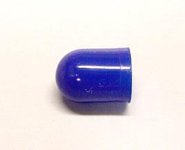Silicone Bulb Cap Cover Blue - Thin