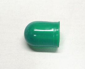 Silicone Bulb Cap Cover Green - Thin