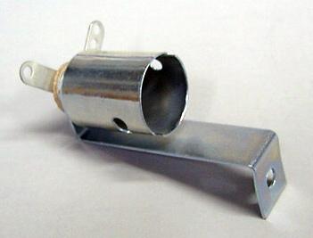 Bayonet Base 2-Lead Socket With Long Mounting Bracket For #89 Bulbs