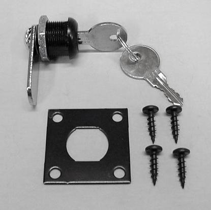 Stern Backbox Lock and Lock Plate Assembly 2003-2007