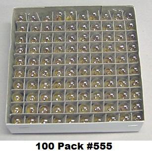 #555 Light Bulb (Box of 100)