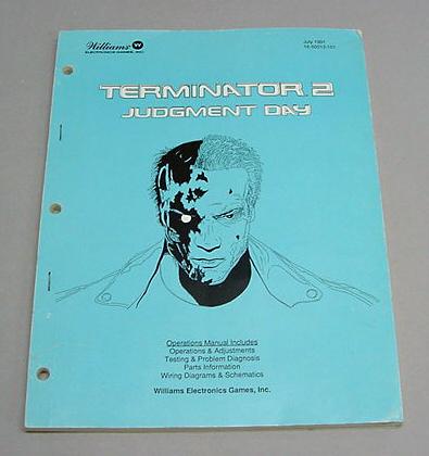 Terminator 2 Manual - Original (Used)