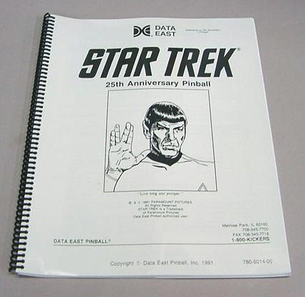 Star Trek 25th Anniversary Manual *