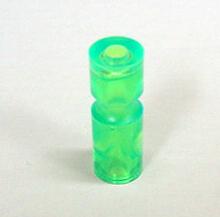 Fluorescent Green Narrow Plastic Post 1-1/16" Tall