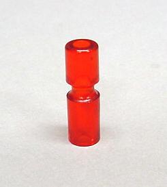 Narrow Plastic Post 1-1/4"  Amber