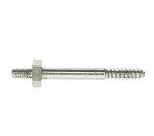 1-15/16" Tall Metal Post With #8 Wood Screw Base and #8 Threaded Top #02-4426-4 `^