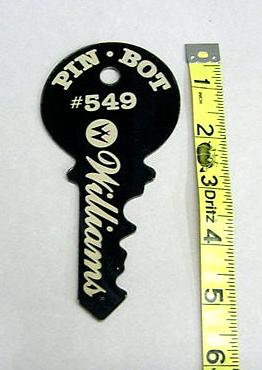 PIN•BOT Promo Plastic Key - Pinbot `^