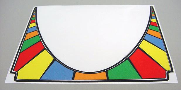 PIN•BOT Visor Cover Sticker - Pinbot ^