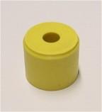 Rubber Bumper 5/8", Yellow #23-6551