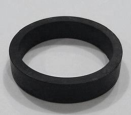 Black Flipper Rubber 3/8" x 1-1/2"