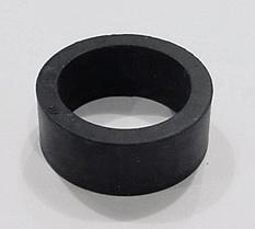 Black Flipper Rubber 1/2" x 1" (small)