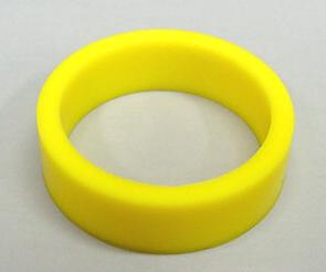 Yellow PerfectPlay™ Silicone Flipper Rubber - Standard Size