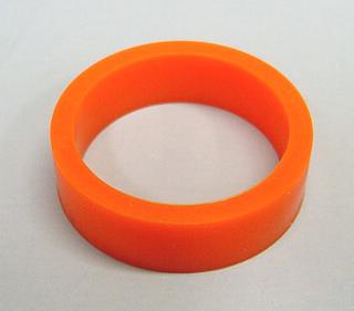 Orange PerfectPlay™ Silicone Flipper Rubber - Standard Size