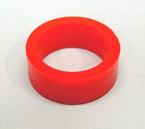Red PerfectPlay­™ Silicone Flipper Rubber - 1" Mini Size