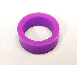 Purple PerfectPlay­™ Silicone Flipper Rubber - 1" Mini Size