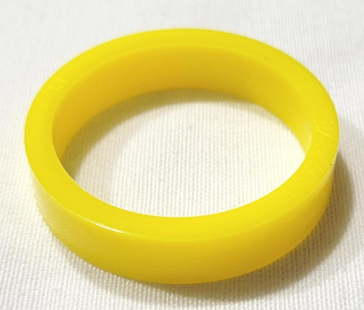 Yellow PerfectPlay™ 3/8" Silicone Flipper Rubber