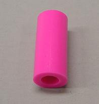 Hot Pink Rubber Bumper Post Sleeve 1"