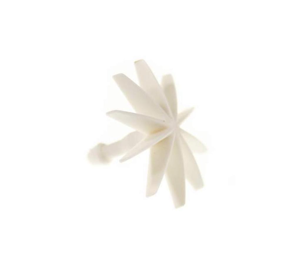 Rollover Star Button - White #C-900