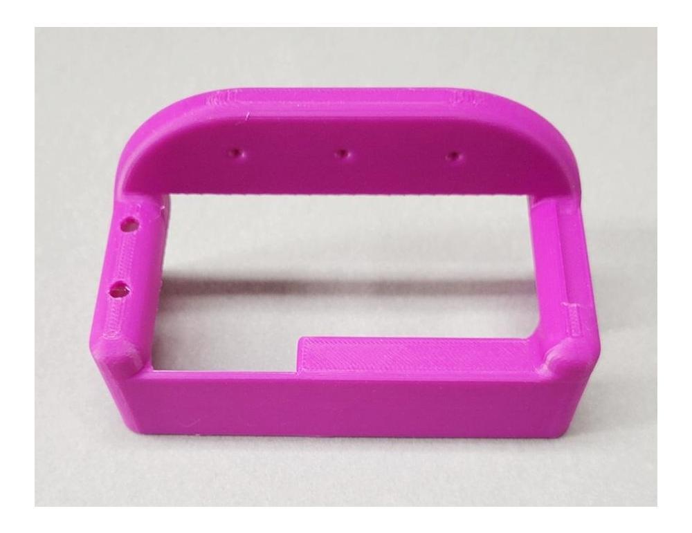 Simpsons Pinball Party Bright Purple Plastic Couch - Stronger Reproduction