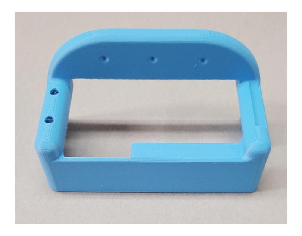 Simpsons Pinball Party Light Blue Plastic Couch - Stronger Reproduction